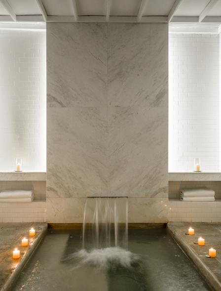 Steam bath and stone ritual — Maison Oolong sanctuary
