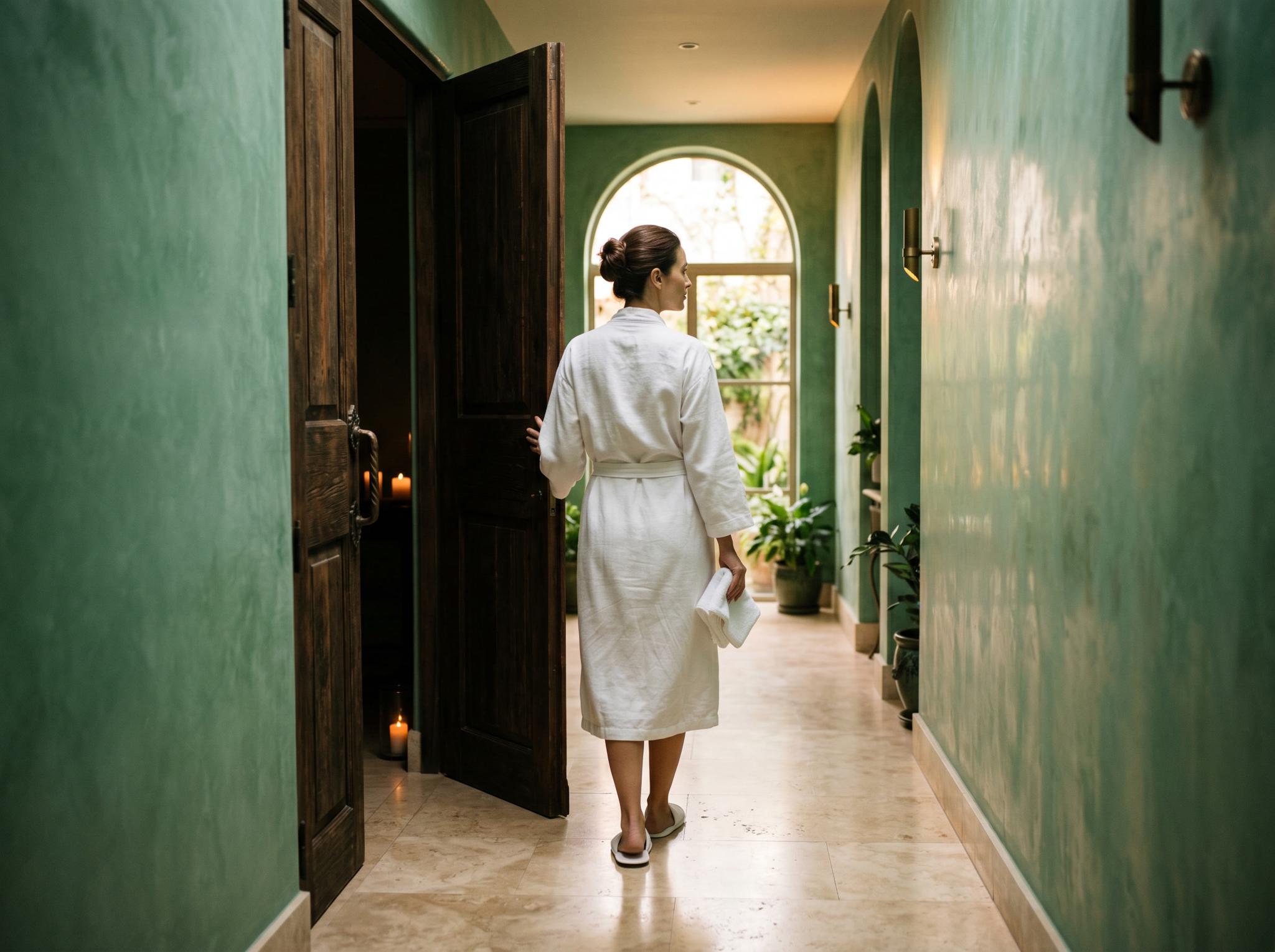 Maison Oolong hydrating facial — soft textures, natural light